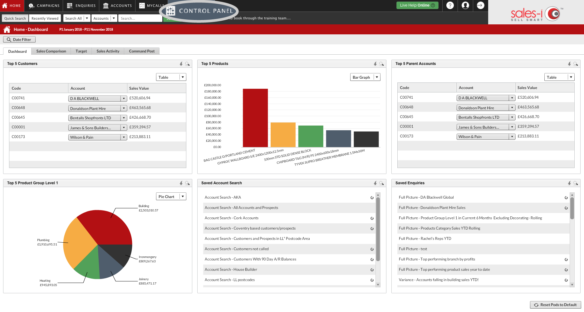 How to customize the CRM 1-01