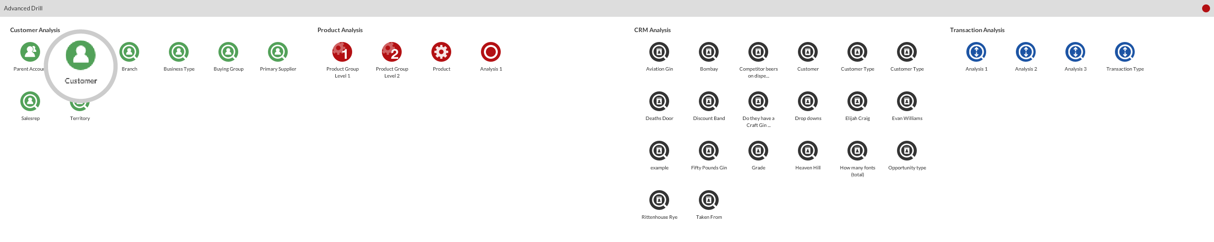 How to customize the CRM 17-01