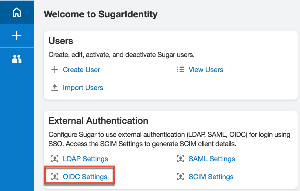 SugarIdentity_Home_OIDCSettings1