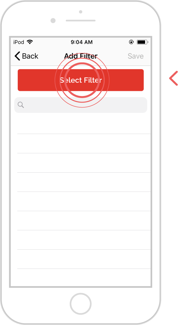 add additional filters to an enquiry - ios 5