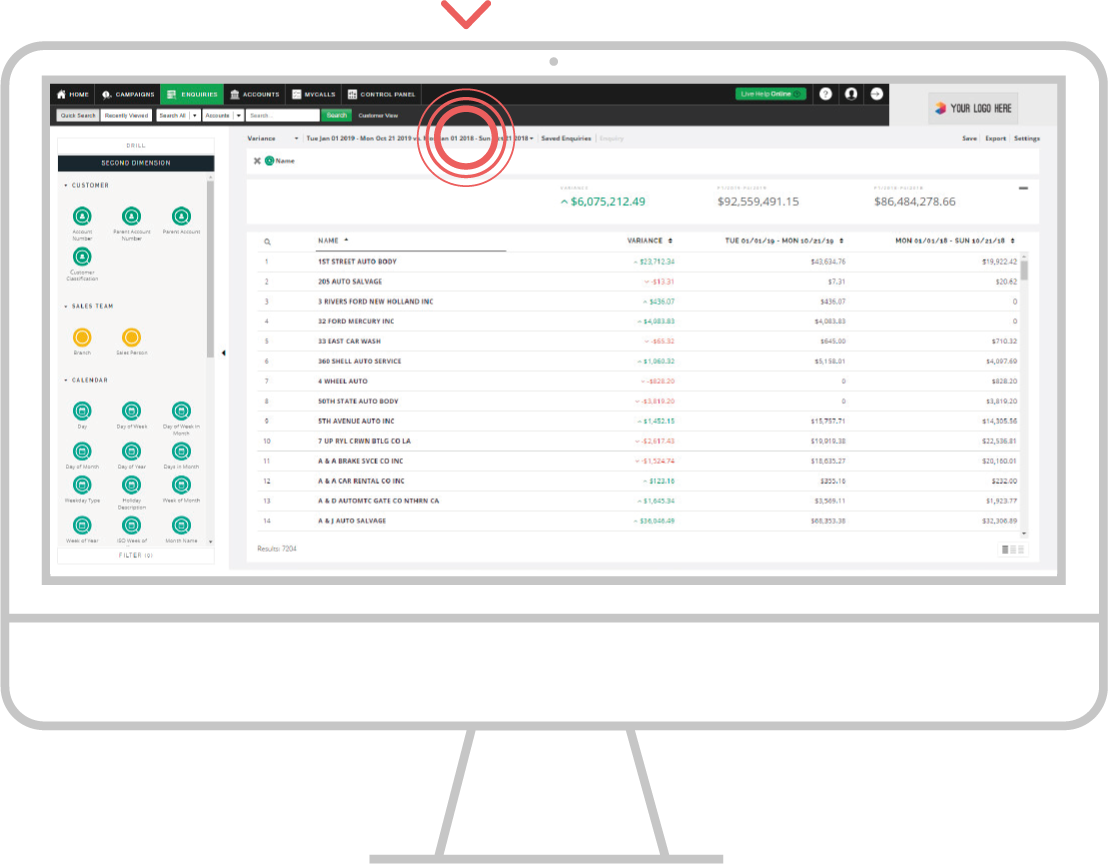 How to discover which of your customers are spending less - desktop 5