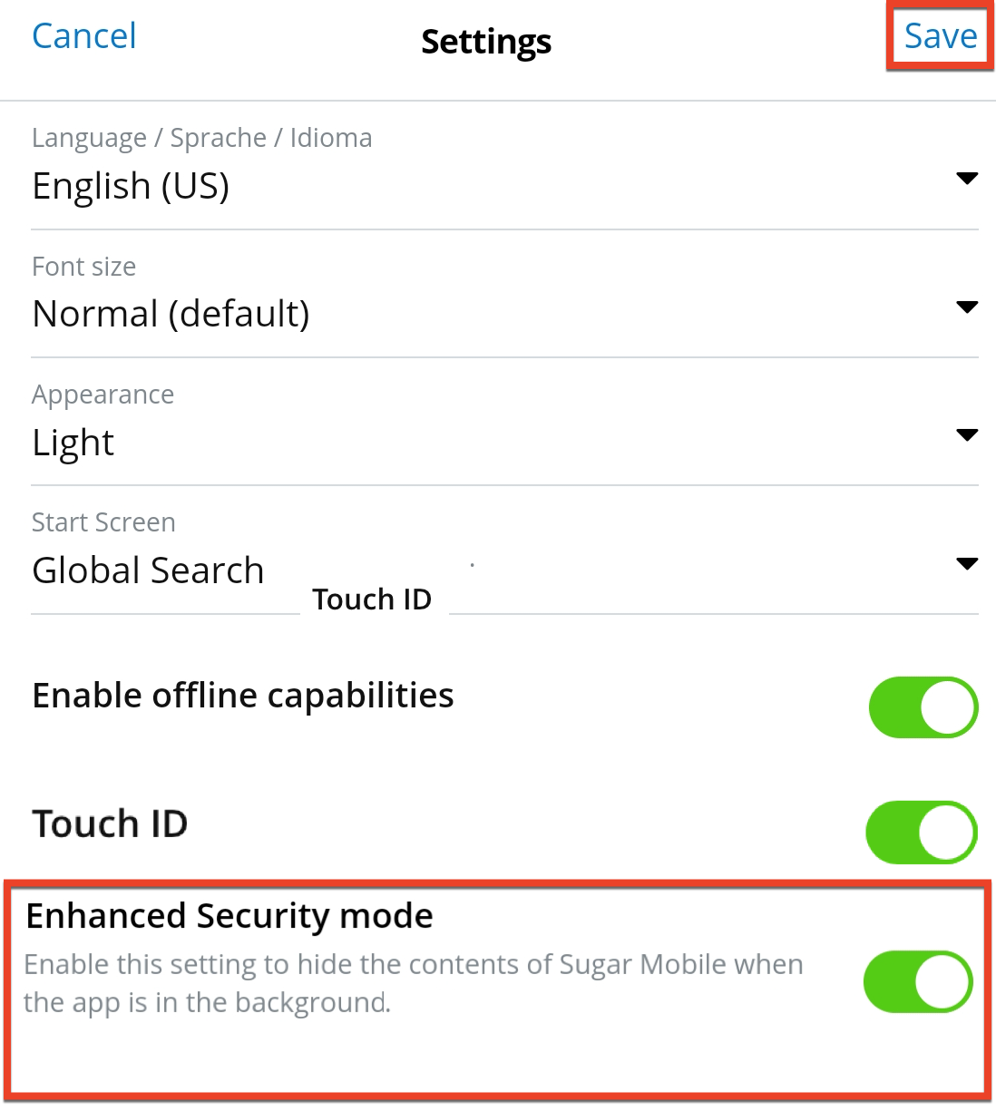 EnhancedSecurityMode iOS2
