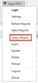 query-wizard-menu