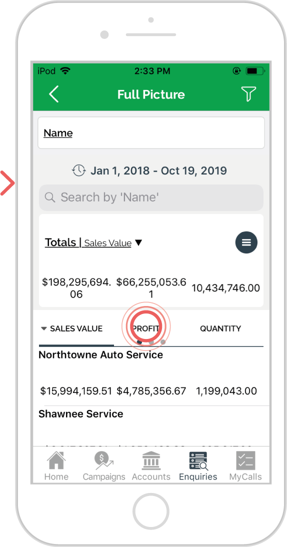 How to find your top spending customers - ios 6