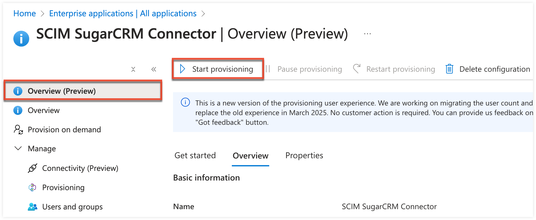 ConfiguringSCIMAzure_Azure_Overview_StartProvisioning