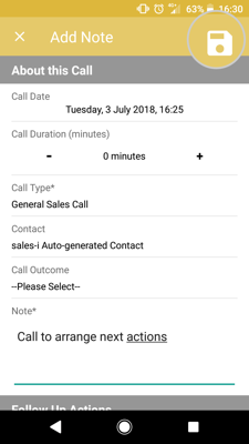 MyCalls Android 7