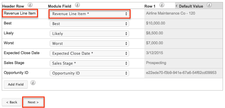 RLI_ConfirmFieldMapping
