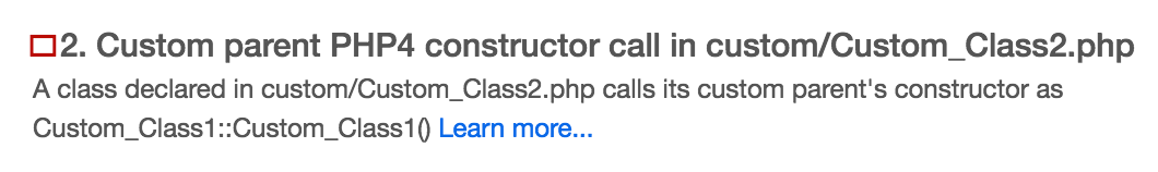 Custom parent PHP4 constructor call