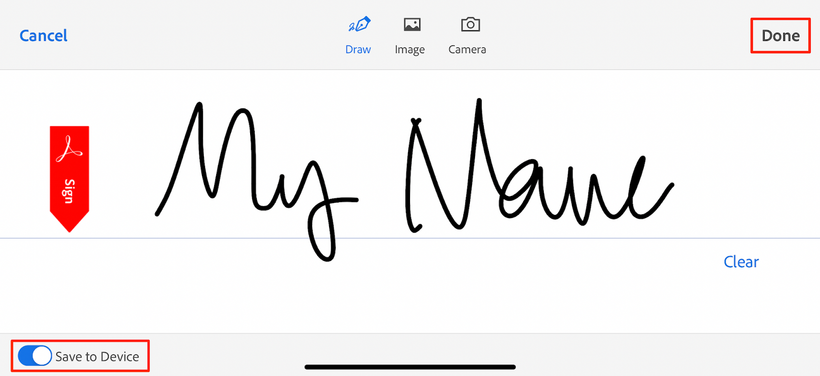 Signature