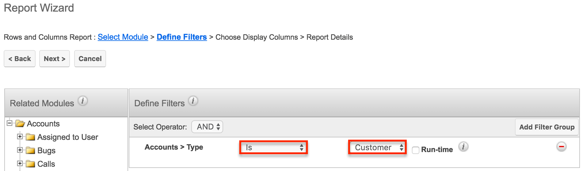 KB RC AccountType