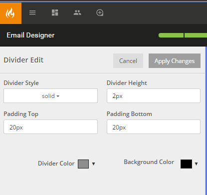 Styling Email Dividers