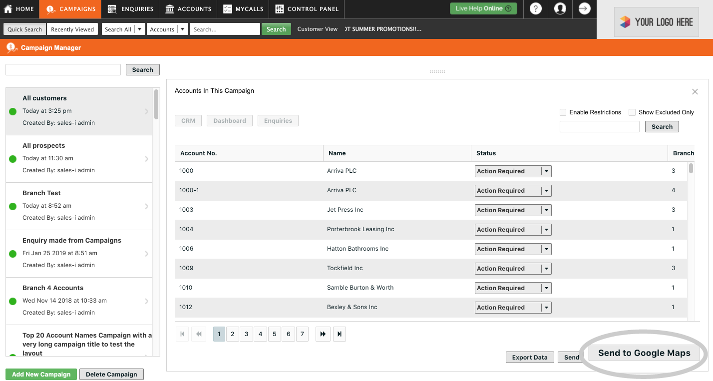 How to see all of your customers on a map 12-01