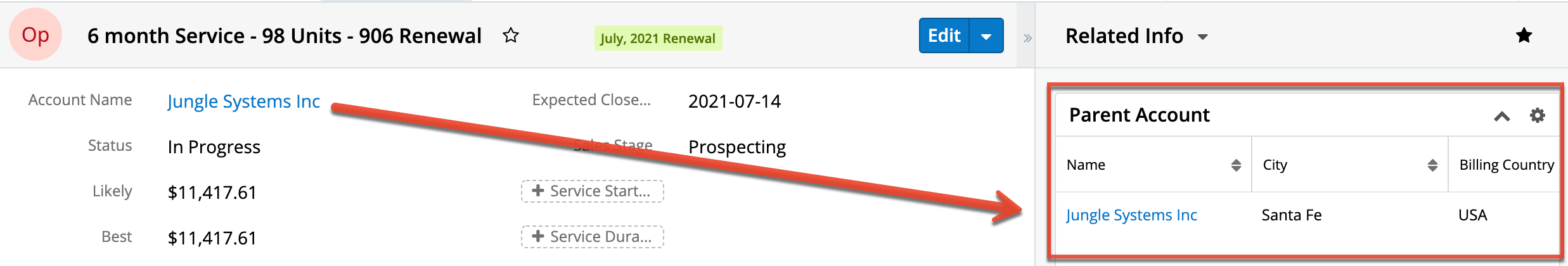 OppsRV RelatedAccountInfo viaIP