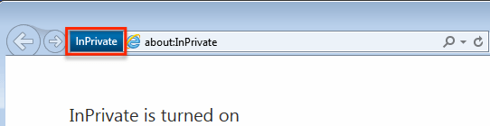 IE InPrivateBrowsing Enabled