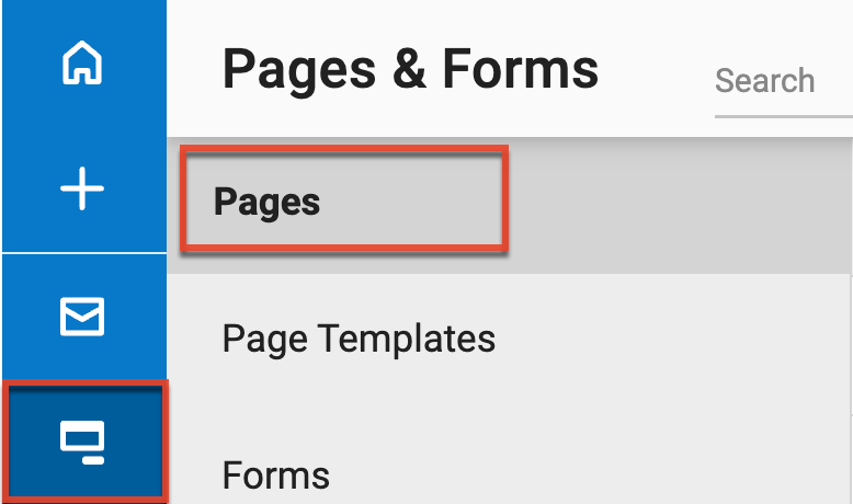 SM UG Pages manage