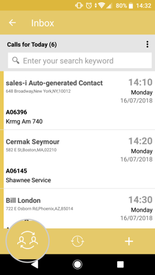 How to view and edit your team members mycalls on your android device 3-01